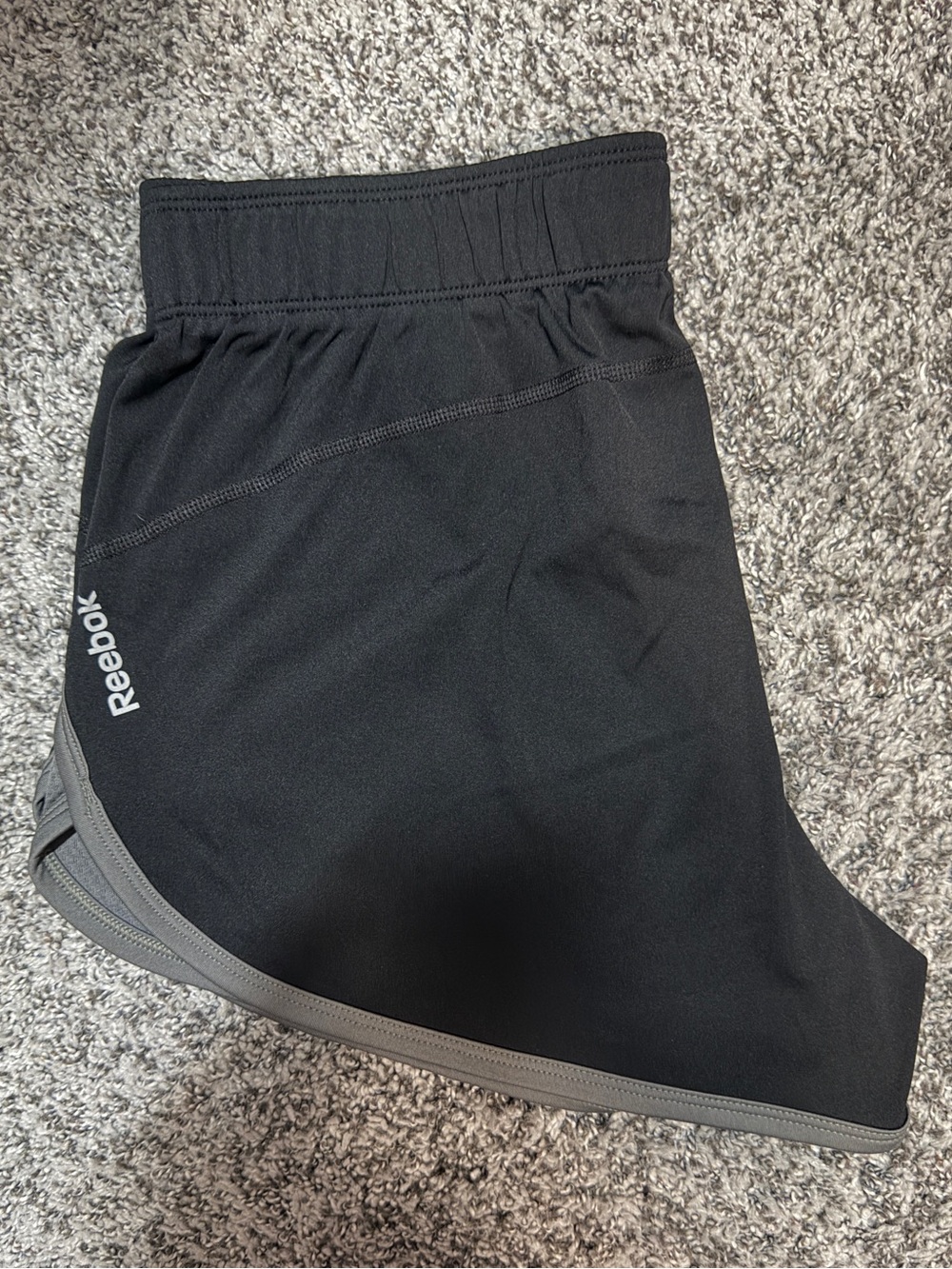 Women’s Small Athletic Black Reebok Shorts with Waistband